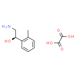 ChemSpider 2D Image | (1R)-2-Amino-1-(2-methylphenyl)ethanol ethanedioate (1:1) | C11H15NO5