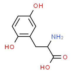 ChemSpider 2D Image | 2,5-Dihydroxyphenylalanine | C9H11NO4