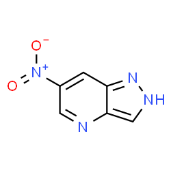 ChemSpider 2D Image | 6-nitro-1,2-dihydropyrazolo[4,3-b]pyridine | C6H5N4O2