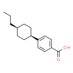 ChemSpider 2D Image | 4-(cis-4-Propylcyclohexyl)benzoic acid | C16H22O2