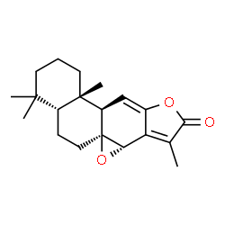 ChemSpider 2D Image | (5beta,14alpha)-8,14:12,16-Diepoxyabieta-11,13(15)-dien-16-one | C20H26O3