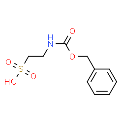 ChemSpider 2D Image | 2-CBZ-AMINO-ETHANESULFONIC ACID | C10H13NO5S