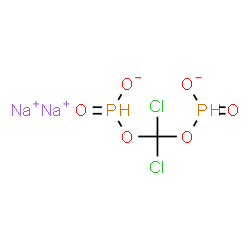 ChemSpider 2D Image | Disodium dichloromethylene diphosphonate | CH2Cl2Na2O6P2
