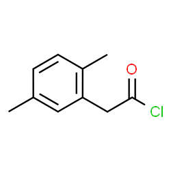 ChemSpider 2D Image | (2,5-Dimethylphenyl)acetyl chloride | C10H11ClO