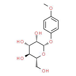 ChemSpider 2D Image | 4-Methoxyphenyl beta-D-mannopyranoside | C13H18O7
