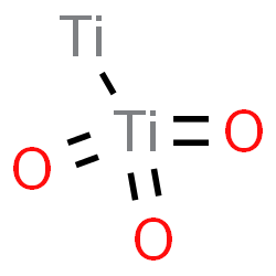 ChemSpider 2D Image | Trioxodititanium(Ti-Ti) | O3Ti2