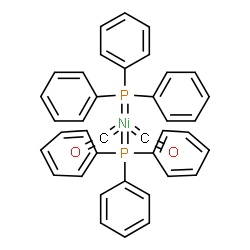 ChemSpider 2D Image | Bis(oxomethylene)[bis(triphenylphosphoranylidene)]nickel | C38H30NiO2P2