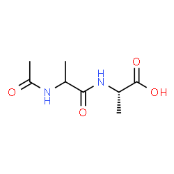 ChemSpider 2D Image | N-Acetylalanyl-L-alanine | C8H14N2O4