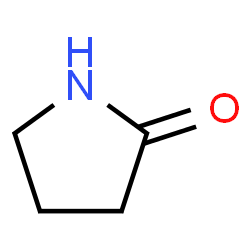 ChemSpider 2D Image | 2-Pyrrolidone | C4H7NO