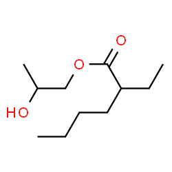 ChemSpider 2D Image | 2-Hydroxypropyl 2-ethylhexanoate | C11H22O3