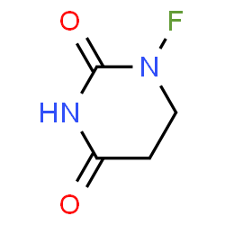 ChemSpider 2D Image | 5,6-Dihydrofluorouracil | C4H5FN2O2