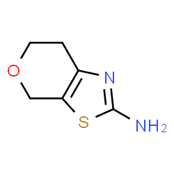 ChemSpider 2D Image | 6,7-Dihydro-4H-Pyrano[4,3-D]Thiazol-2-Ylamine | C6H8N2OS