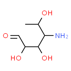 ChemSpider 2D Image | 4-Amino-4,6-dideoxyhexose | C6H13NO4