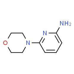ChemSpider 2D Image | 6-Morpholinopyridin-2-amine | C9H13N3O