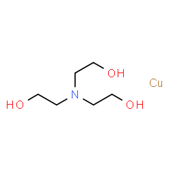 ChemSpider 2D Image | Copper triethanolamine | C6H15CuNO3