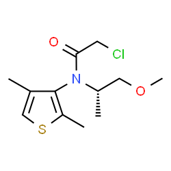 ChemSpider 2D Image | dimethenamid-P | C12H18ClNO2S