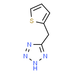 ChemSpider 2D Image | 5-(2-Thienylmethyl)-2H-tetrazole | C6H6N4S