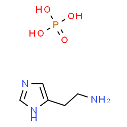 ChemSpider 2D Image | Histamine phosphate | C5H12N3O4P