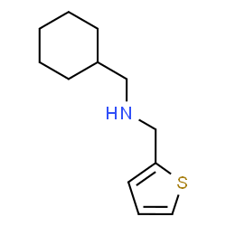 ChemSpider 2D Image | 1-Cyclohexyl-N-(2-thienylmethyl)methanamine | C12H19NS