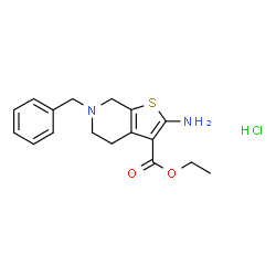 ChemSpider 2D Image | Tinoridine hydrochloride (JAN) | C17H21ClN2O2S