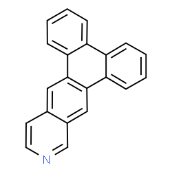 ChemSpider 2D Image | Phenanthro[9,10-g]isoquinoline | C21H13N