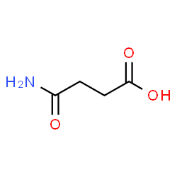 ChemSpider 2D Image | 4-Amino-4-oxobutanoic acid | C4H7NO3