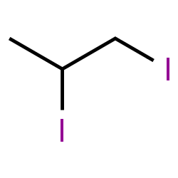 ChemSpider 2D Image | 1,2-Diiodopropane | C3H6I2