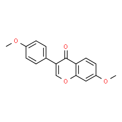 ChemSpider 2D Image | 4',7-Dimethoxyisoflavone | C17H14O4