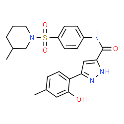 ChemSpider 2D Image | TCMDC-125183 | C23H26N4O4S