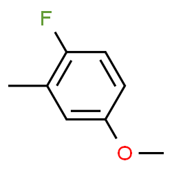 ChemSpider 2D Image | 4-Fluoro-3-methylanisole | C8H9FO