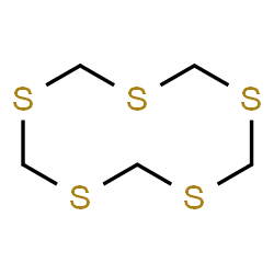 ChemSpider 2D Image | 1,3,5,7,9-Pentathiecane | C5H10S5