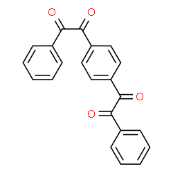 ChemSpider 2D Image | 1,4-Bis(phenylglyoxaloyl)benzene | C22H14O4