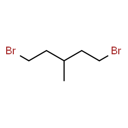 ChemSpider 2D Image | 1,5-Dibromo-3-methylpentane | C6H12Br2