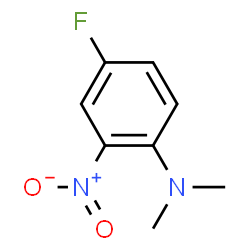 ChemSpider 2D Image | 4-Fluoro-N,N-dimethyl-2-nitroaniline | C8H9FN2O2