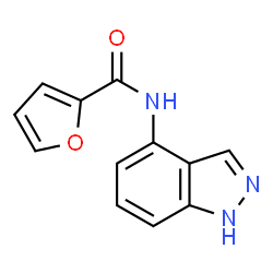 ChemSpider 2D Image | N-(1H-Indazol-4-yl)-2-furamide | C12H9N3O2