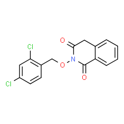 ChemSpider 2D Image | 2-[(2,4-Dichlorobenzyl)oxy]-1,3(2H,4H)-isoquinolinedione | C16H11Cl2NO3