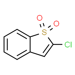ChemSpider 2D Image | 2-Chloro-1-benzothiophene 1,1-dioxide | C8H5ClO2S