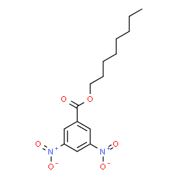 ChemSpider 2D Image | Octyl 3,5-dinitrobenzoate | C15H20N2O6
