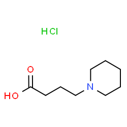 ChemSpider 2D Image | butyric acid, 4-piperidino- hydrochloride | C9H18ClNO2