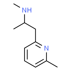 ChemSpider 2D Image | N-Methyl-1-(6-methyl-2-pyridinyl)-2-propanamine | C10H16N2