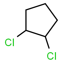 ChemSpider 2D Image | 1,2-Dichlorocyclopentane | C5H8Cl2