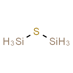 ChemSpider 2D Image | Disilathiane | H6SSi2