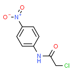 ChemSpider 2D Image | 2-Chloro-N-(4-nitrophenyl)acetamide | C8H7ClN2O3