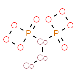 ChemSpider 2D Image | cobaltiocobaltio-bis(4-oxo-1,2,3,4$l^{5}-trioxaphosphetan-4-yl)cobalt | Co3O8P2