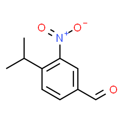 ChemSpider 2D Image | 4-Isopropyl-3-nitrobenzaldehyde | C10H11NO3