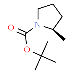 ChemSpider 2D Image | (R)-1-Boc-2-methylpyrrolidine | C10H19NO2