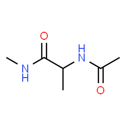 ChemSpider 2D Image | N-Acetylalanine N-methylamide | C6H12N2O2