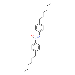 ChemSpider 2D Image | 4,4'-DIHEXYLAZOXYBENZENE | C24H34N2O