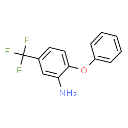 ChemSpider 2D Image | 2-Phenoxy-5-(trifluoromethyl)aniline | C13H10F3NO