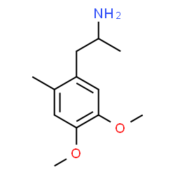ChemSpider 2D Image | 1-(4,5-Dimethoxy-2-methylphenyl)-2-propanamine | C12H19NO2